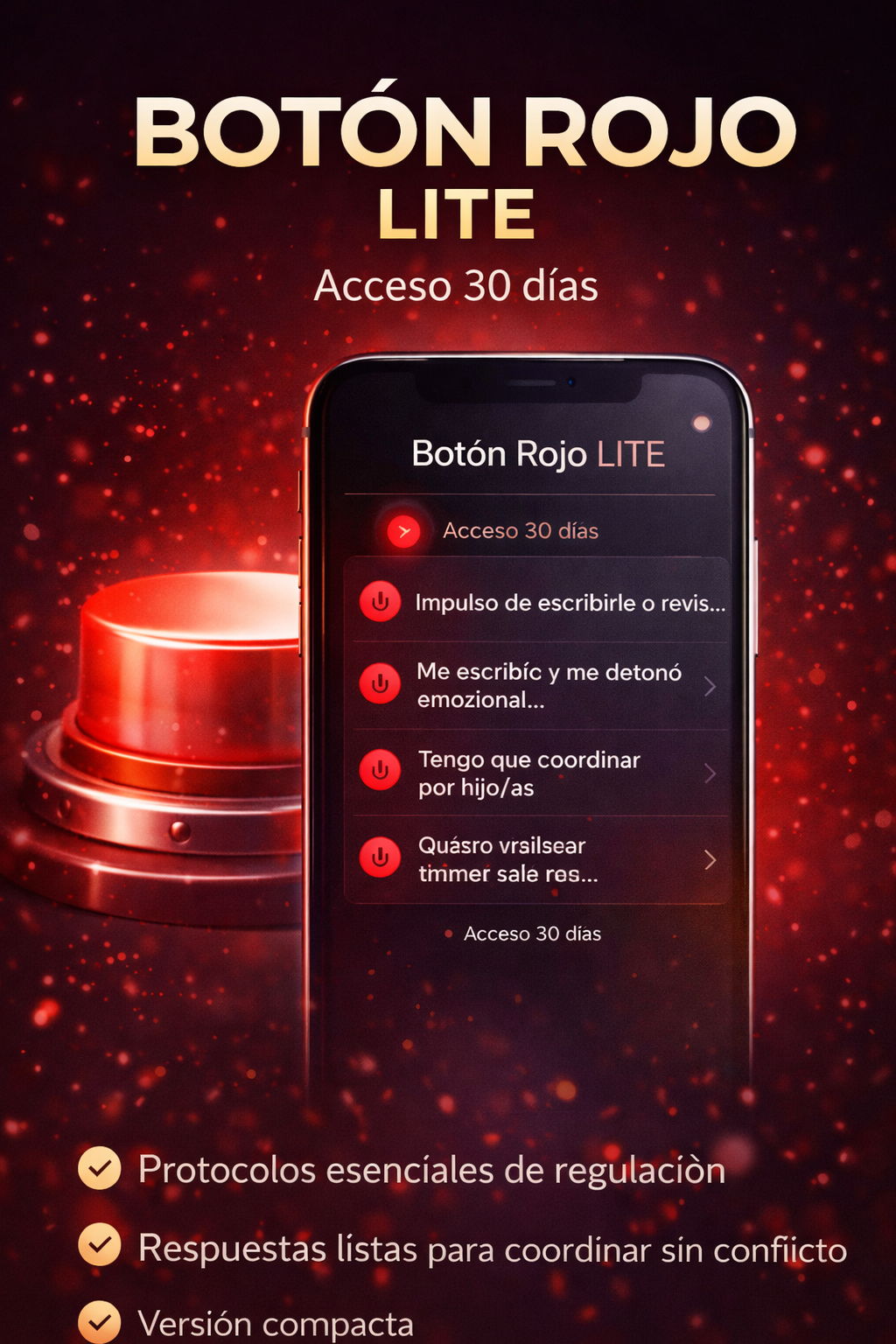 Botón Rojo LITE — Acceso 30 días